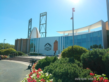 Fun at the Football Hall of Fame 100924