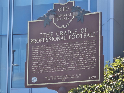 Fun at the Football Hall of Fame 100924