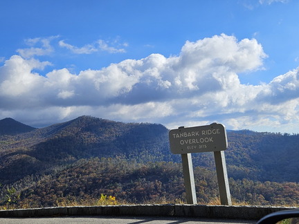 Blue Ridge Parkway-Asheville to Boone NC-103125