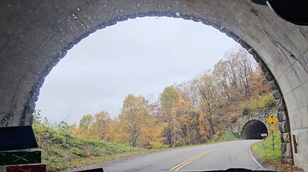 Blue Ridge Parkway-Asheville NC to Smoky Mountain NP-102825
